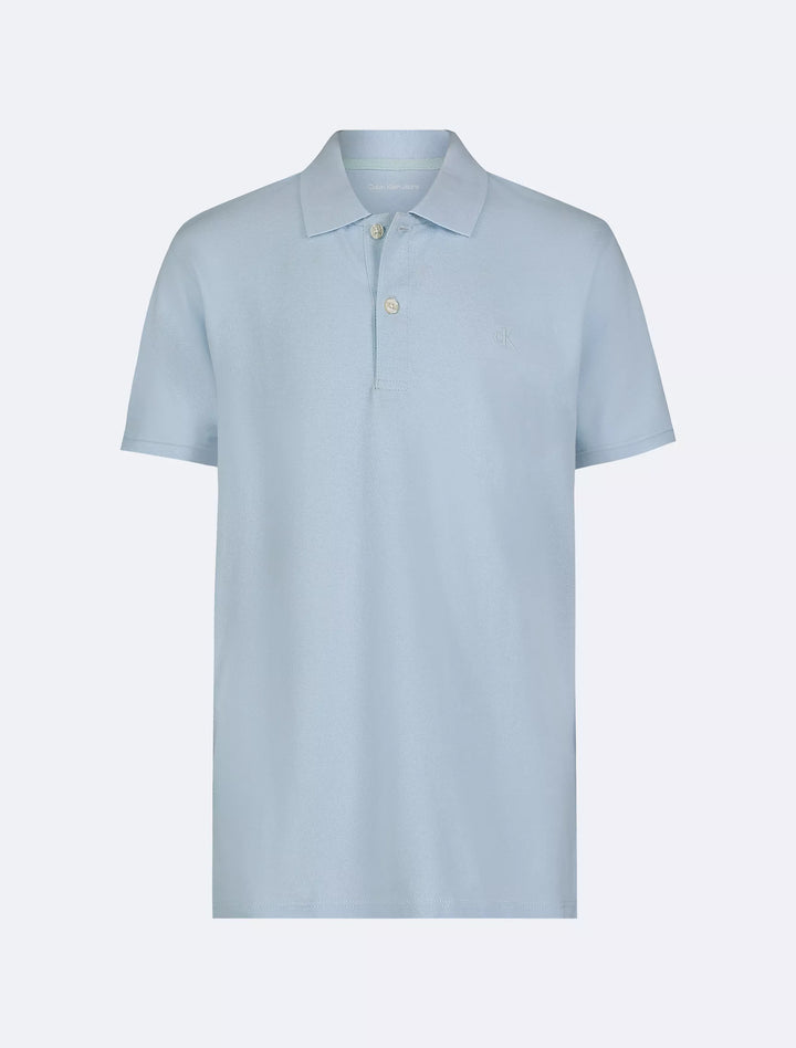 CALVIN KLEIN NIÑO POLO CK SOLID CLEAN SKY