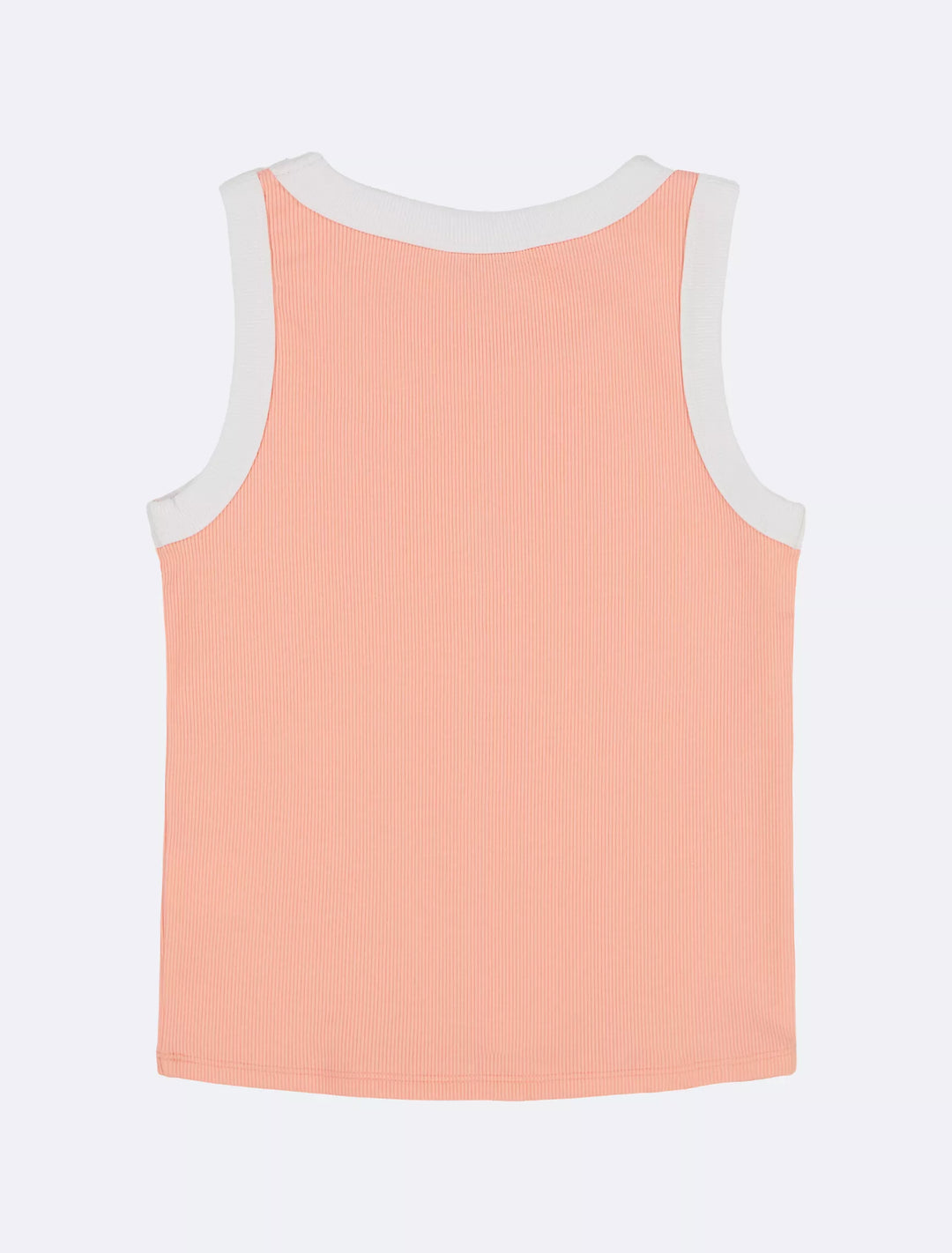 CALVIN KLEIN NIÑA TSHIRT CONTRAST RIB TANK CANDLELIGHT PEACH