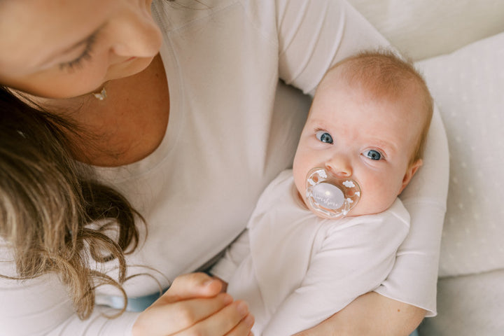 DR. BROWN CHUPO PREVENT PRINTED SHIELD 2 UNI (ROSADO-GRIS)