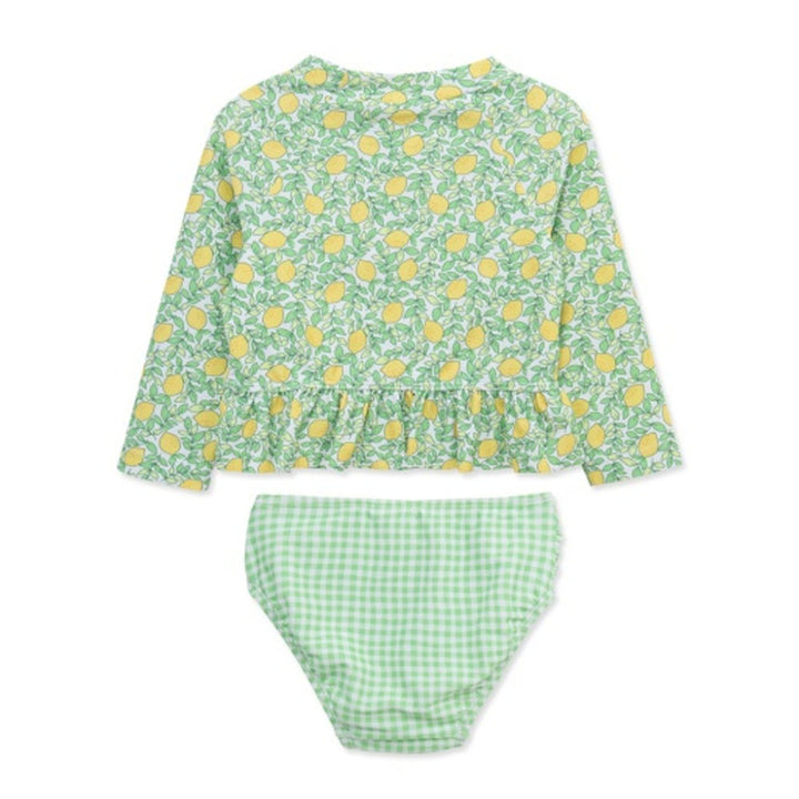 LITTLE ME NIÑA VESTIDO DE BAÑO LEMON 2PCS GREEN