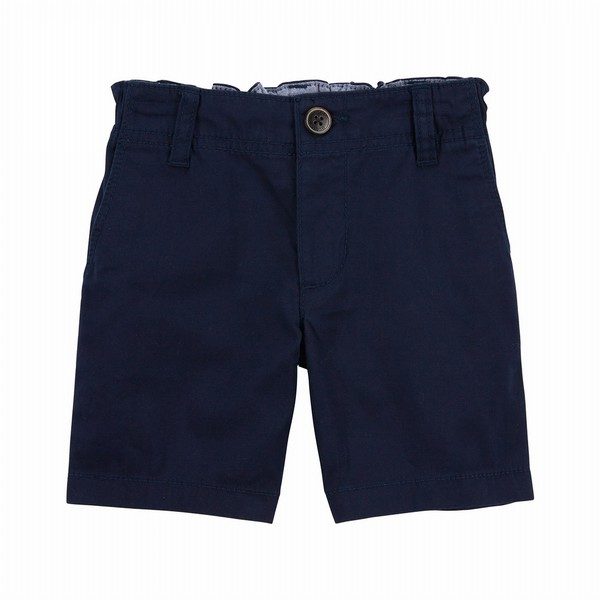 OSHKOSH NIÑO SHORT FLAT FRONT NAVY