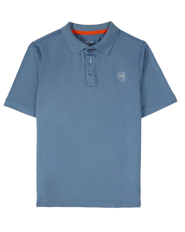 MEMOI NIÑO POLO SHORT SLEEVE INFINITY