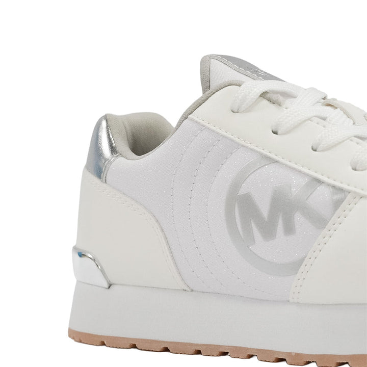 MICHAEL KORS NIÑA ZAPATILLA BILLIE JAZZIE WHITE/SILVER
