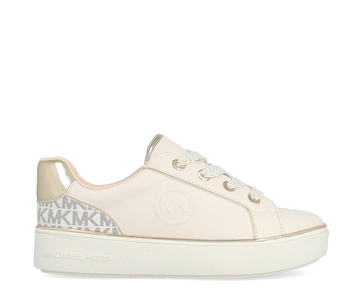 MICHAEL KORS NIÑA ZAPATILLA JORDANA MCCLAIN VANILLA /PALE GOLD