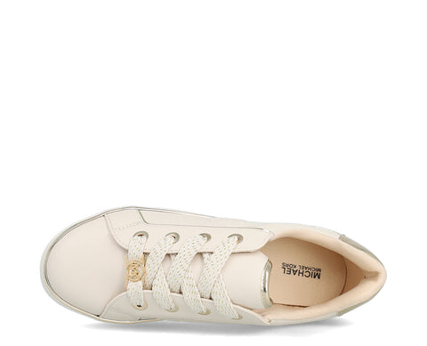 MICHAEL KORS NIÑA ZAPATILLA JORDANA MCCLAIN VANILLA /PALE GOLD