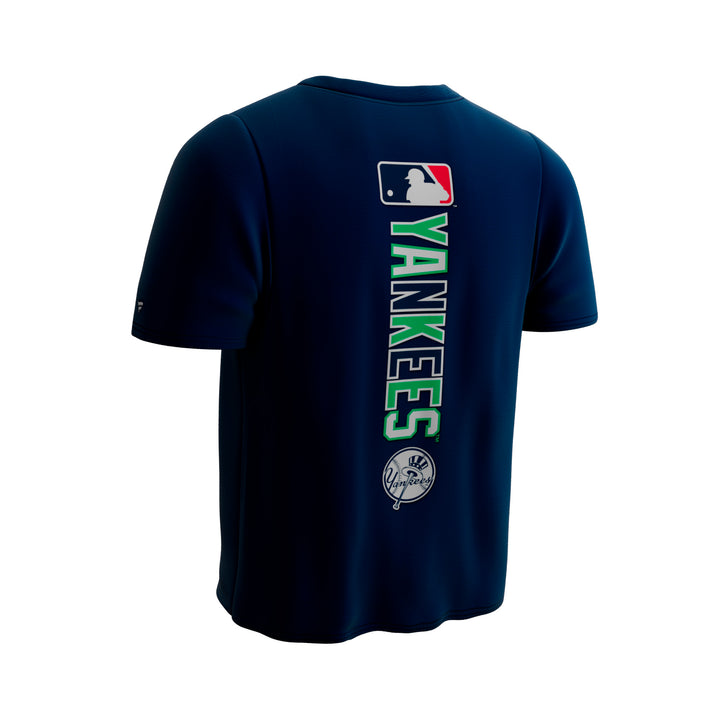 FANATICS NIÑO TSHIRT M/C MLB YANKEES BACK RUBBER PRINT