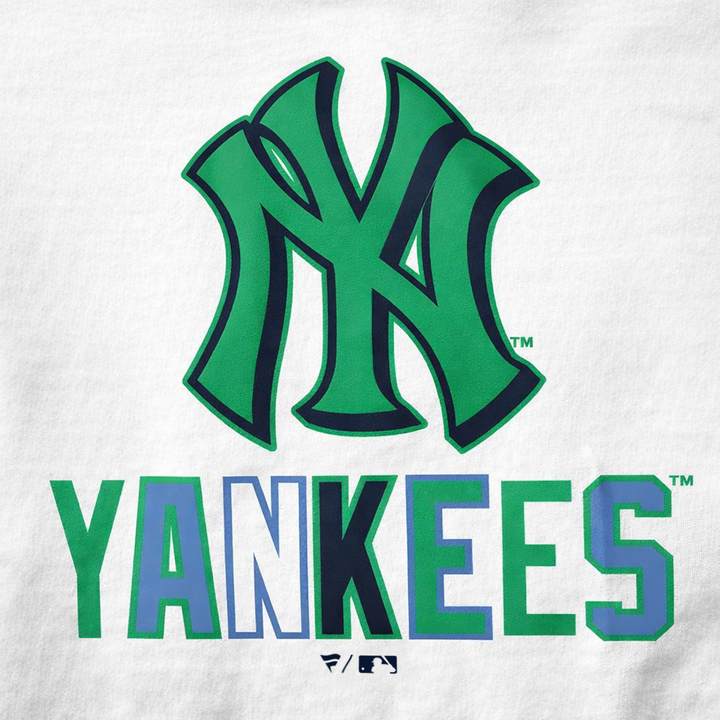 FANATICS NIÑO TSHIRT M/C MLB YANKEES FRONT RUBBER PRINT
