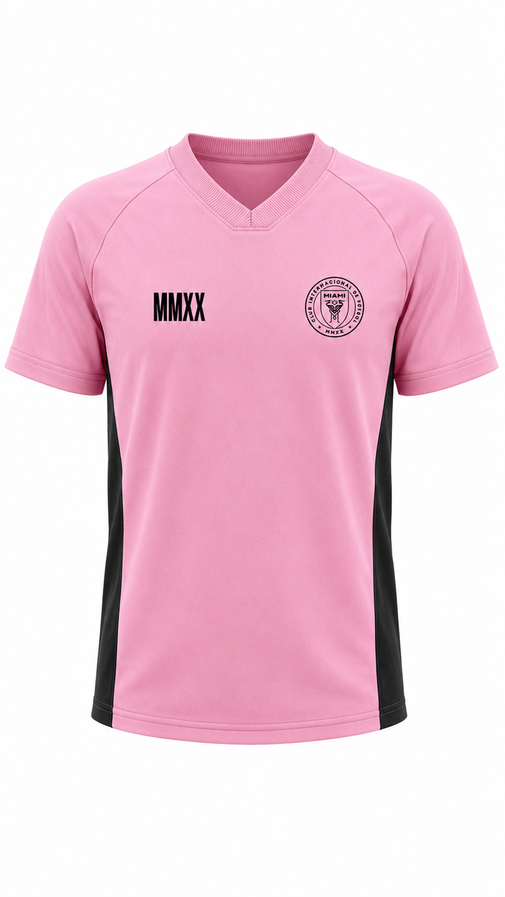 FANATICS NIÑO CONJ. DE SHORT MLS MIAMI INTERNATIONAL PINK