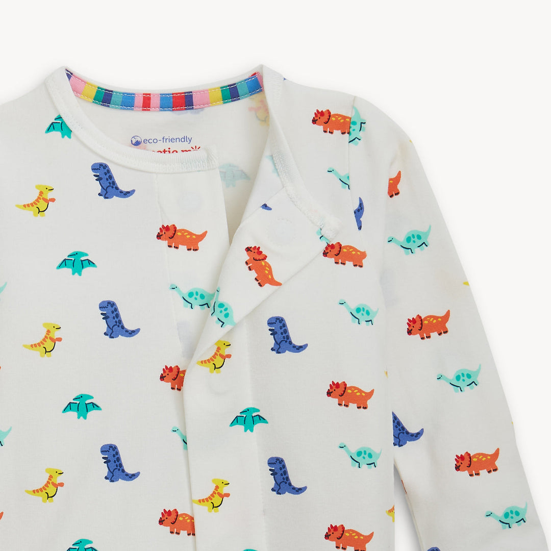MAGNETIC ME BEBE NIÑO PIJAMA 2 PACK MULTI DINO ORANGE