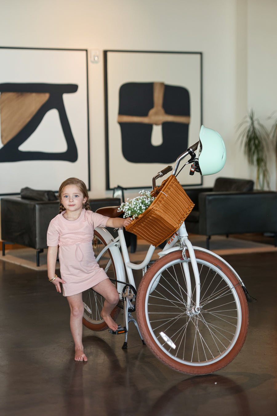 MANIERE NIÑA VESTIDO MESH SPORT SHORT SLEEVE MAUVE