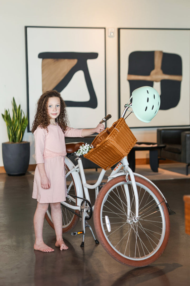 MANIERE NIÑA VESTIDO MESH SPORT 3/4 SLEEVE MAUVE