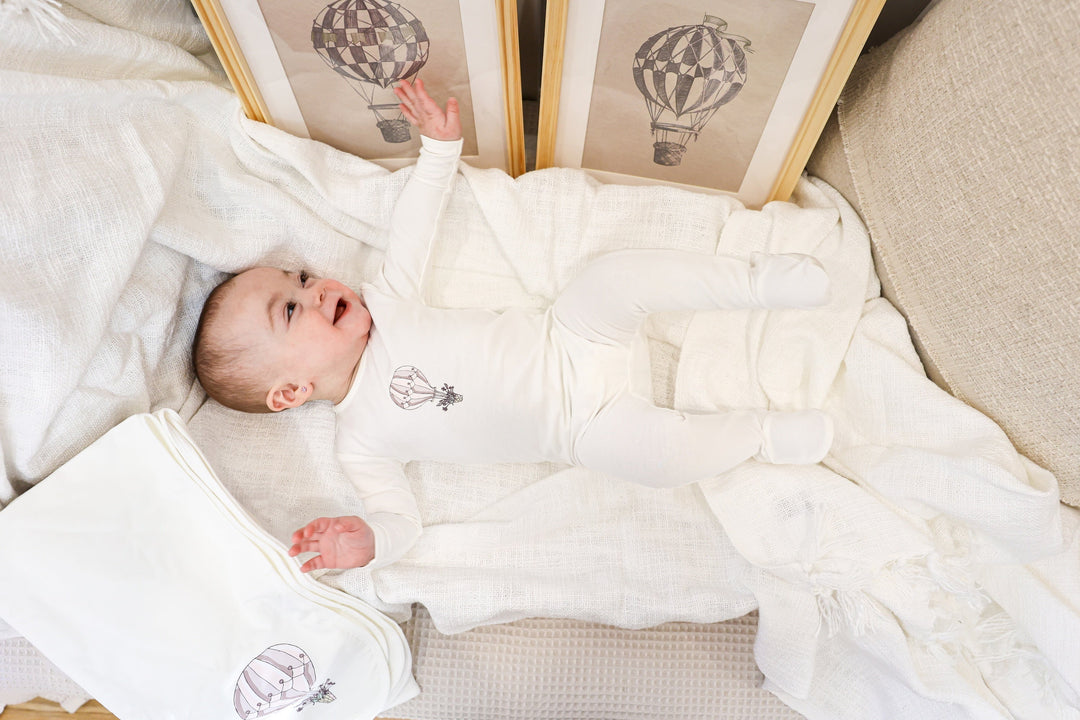 MANIERE BEBE NIÑA PIJAMA AIR BALLOON IVORY