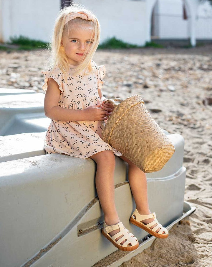 IGOR NIÑA SANDALIA NICO CARAMELO MARFIL