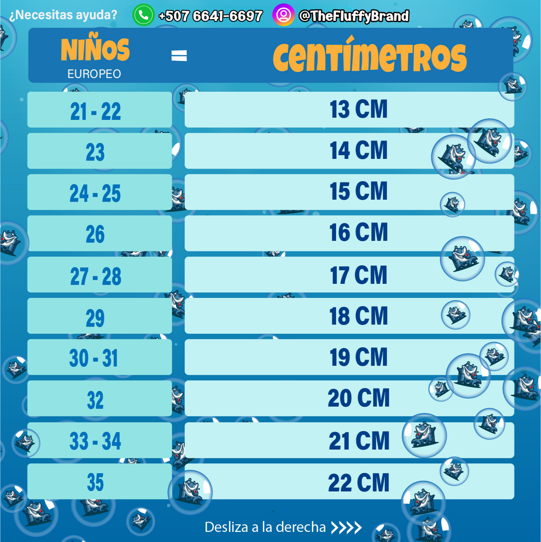 FLUFFY NIÑO CHANCLETA SHARK BABY BLUE