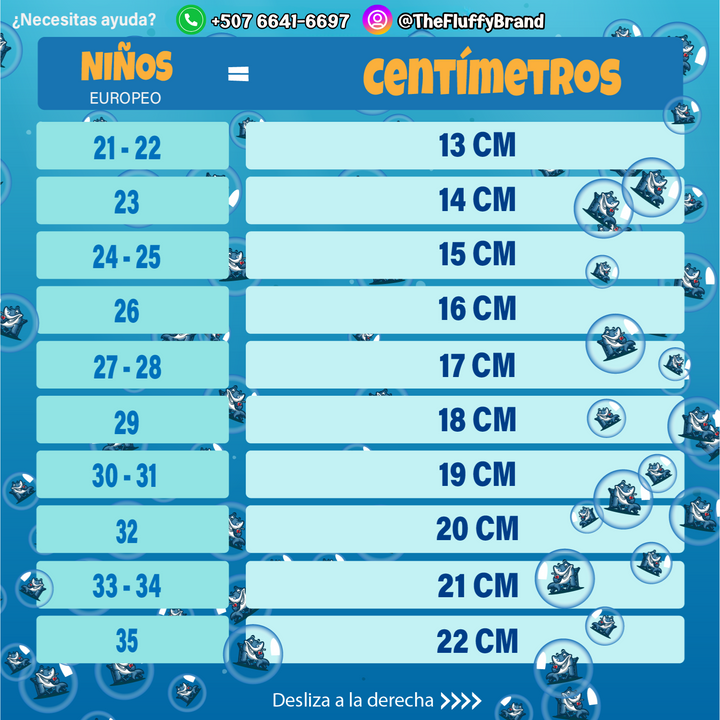 FLUFFY NIÑO CHANCLETA SHARK BABY BLUE