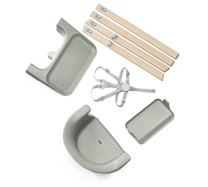 STOKKE SILLA DE COMER CLIKK HIGH CHAIR GLACIER GREEN