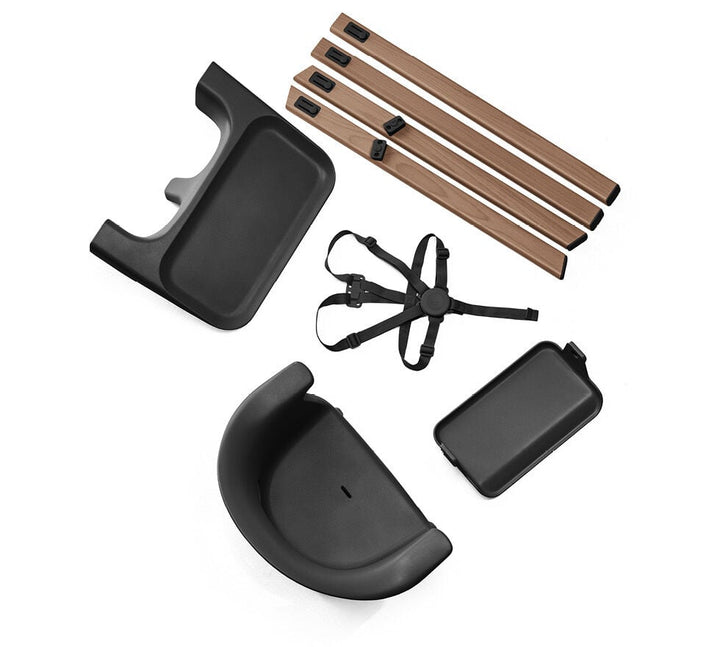 STOKKE SILLA DE COMER CLIKK BLACK/WARM BROWN