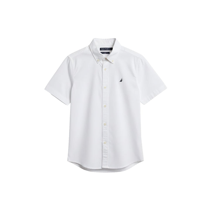 Nautica Camisa Manga Corta White para Niño