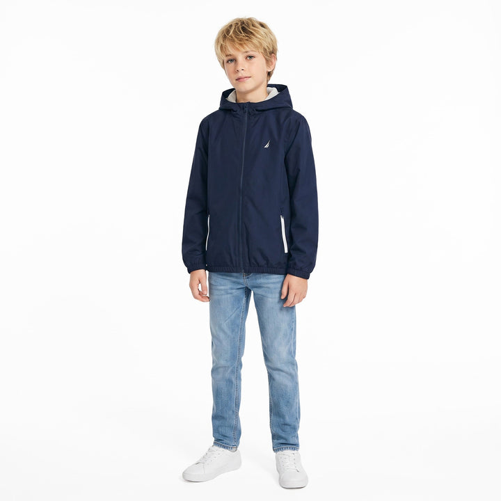 Nautica Chaqueta Tejida Moonlight/Dark Navy para Niño