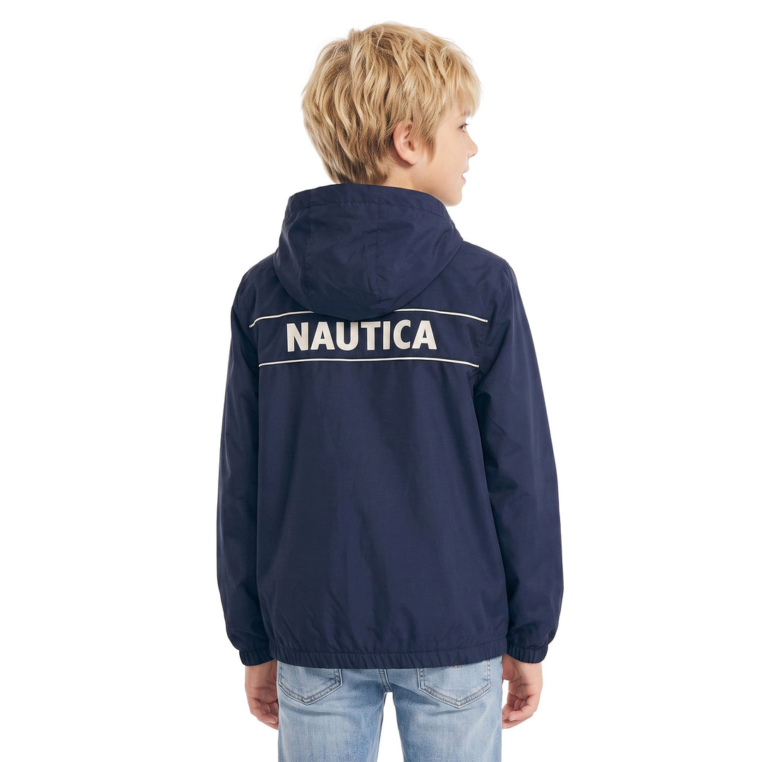 Nautica Chaqueta Tejida Moonlight/Dark Navy para Niño