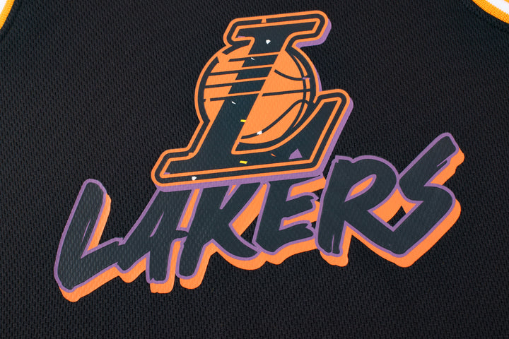 FANATICS NIÑO TSHIRT S/M NBA LAKERS LEBRON BOUNCE PARTY