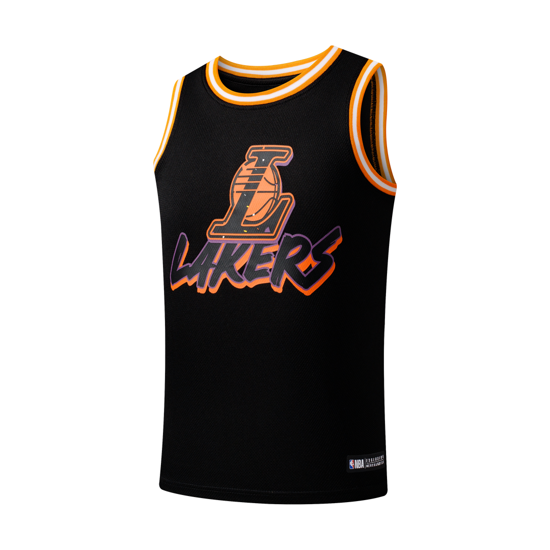 FANATICS NIÑO TSHIRT S/M NBA LAKERS LEBRON BOUNCE PARTY