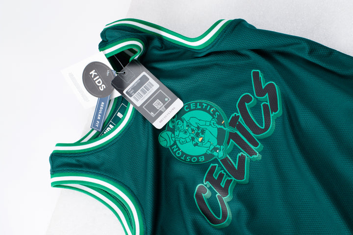 FANATICS NIÑO TSHIRT S/M NBA CELTICS TATUM BOUNCE PARTY