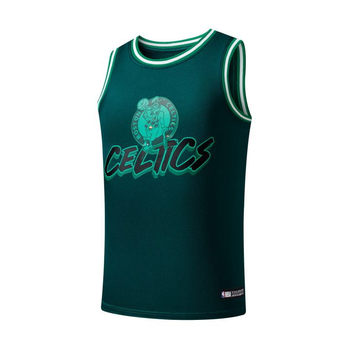 FANATICS NIÑO TSHIRT S/M NBA CELTICS TATUM BOUNCE PARTY