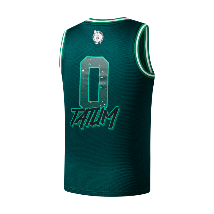 FANATICS NIÑO TSHIRT S/M NBA CELTICS TATUM BOUNCE PARTY