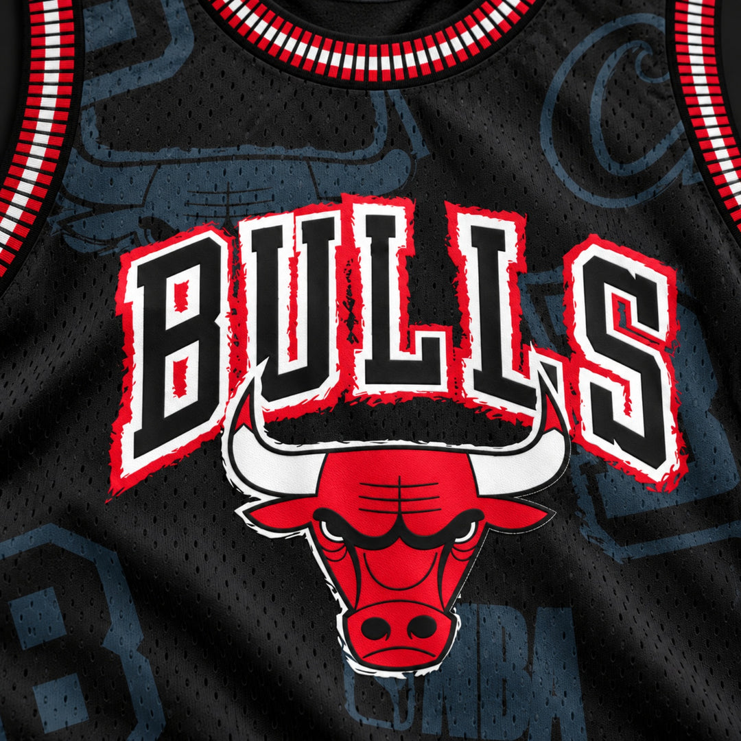FANATICS NIÑO TSHIRT NBA BULLS BLACK