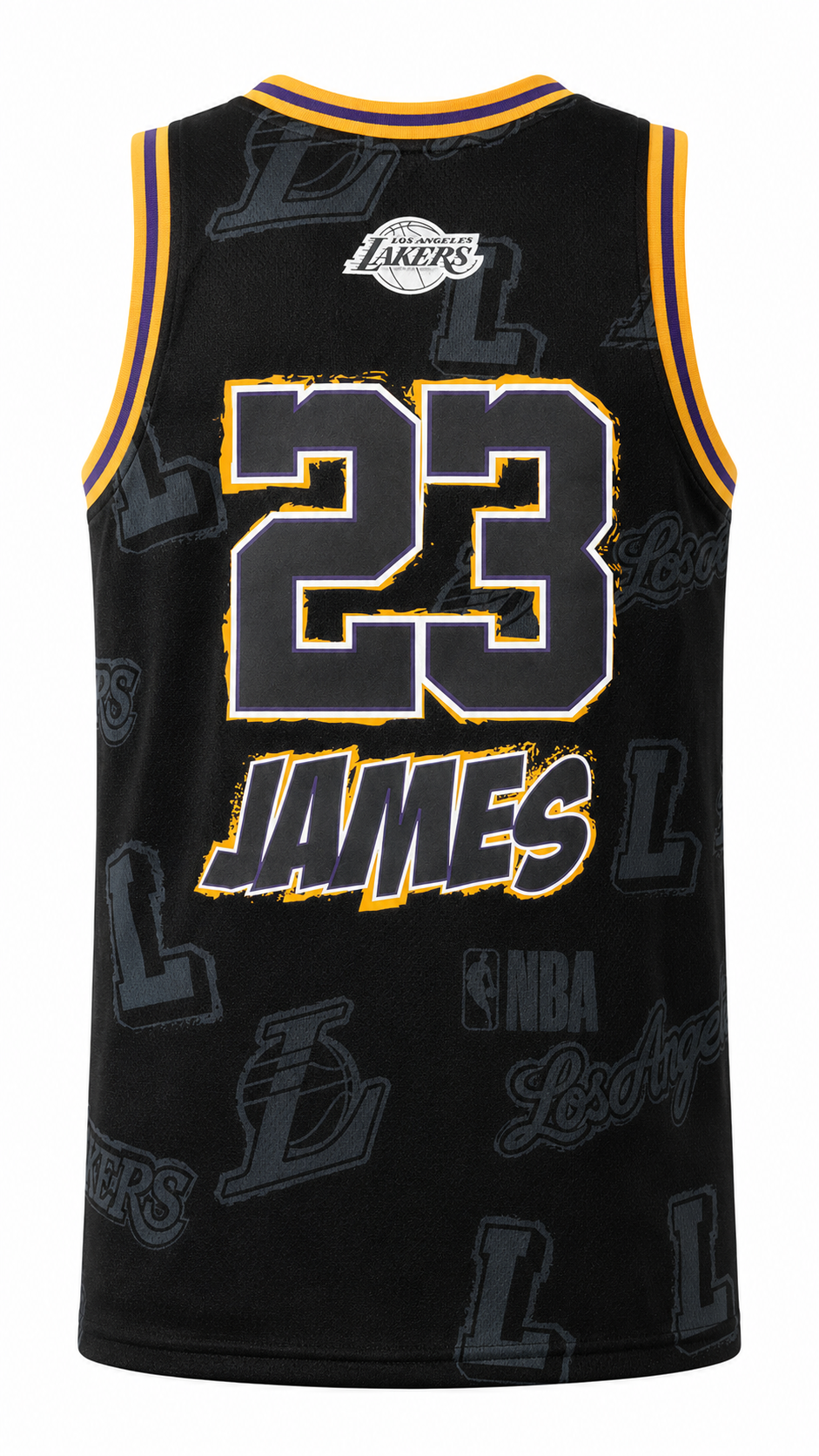 FANATICS NIÑO TSHIRT NBA LAKERS BLACK
