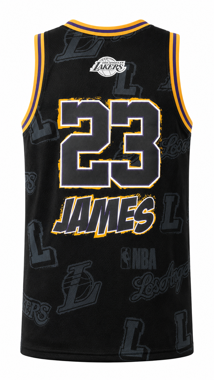 FANATICS NIÑO TSHIRT NBA LAKERS BLACK