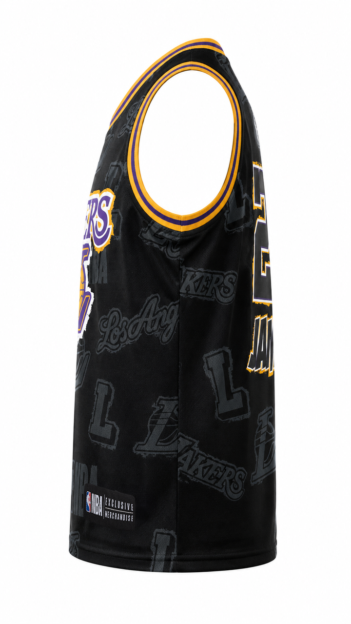 FANATICS NIÑO TSHIRT NBA LAKERS BLACK