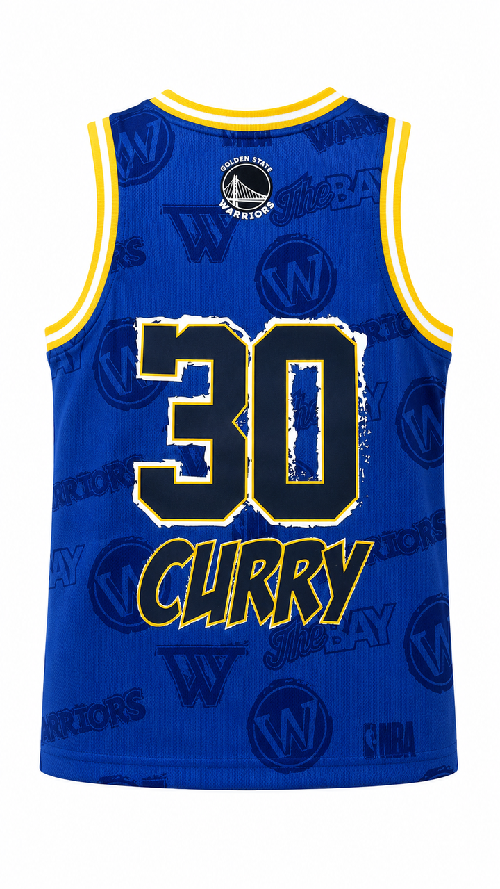FANATICS NIÑO TSHIRT NBA GOLDEN STATE WARRIORS BLUE