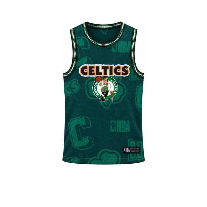 FANATICS NIÑO TSHIRT NBA CELTICS GREEN