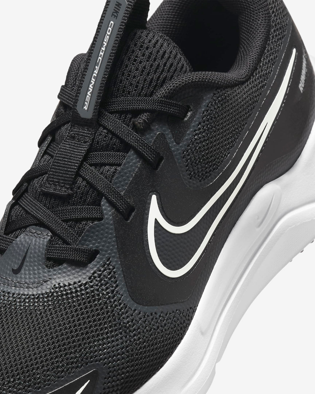 NIKE NIÑO ZAPATILLA COSMIC RUNNER GS BLACK/WHITE-ANTHRACITE