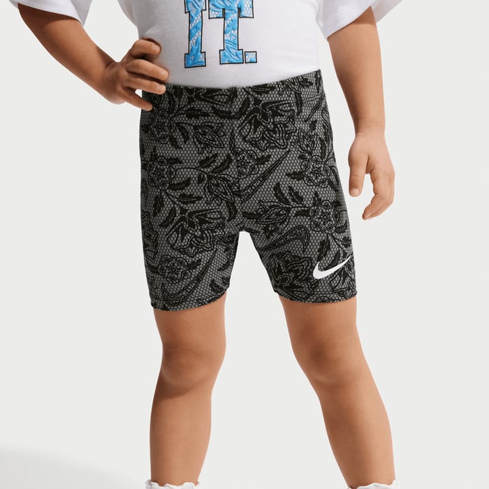 NIKE NIÑA CONJ. DE SHORT NKG LACE IT UP BIKE BLACK