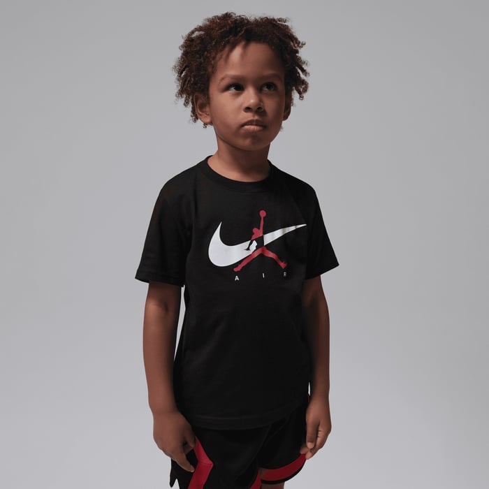 NIKE NIÑO TSHIRT JDB JUMPMAN SWOOSH INTERSECTIO BLACK