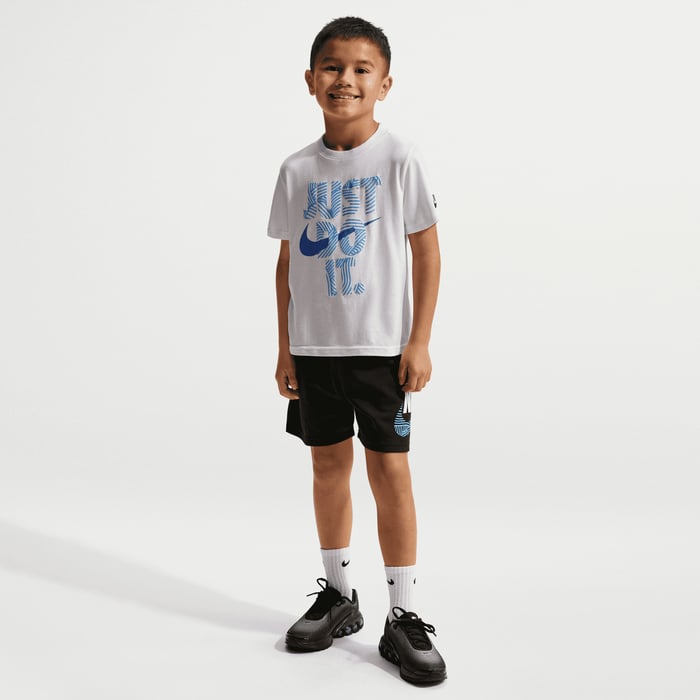 NIKE NIÑO TSHIRT NKB IN THE ZONE GRAPHIC WHITE