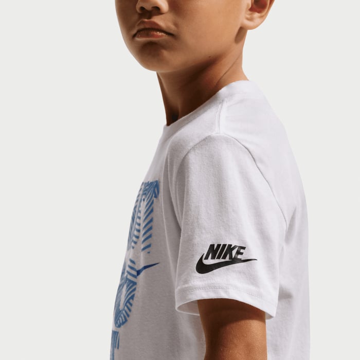 NIKE NIÑO TSHIRT NKB IN THE ZONE GRAPHIC WHITE
