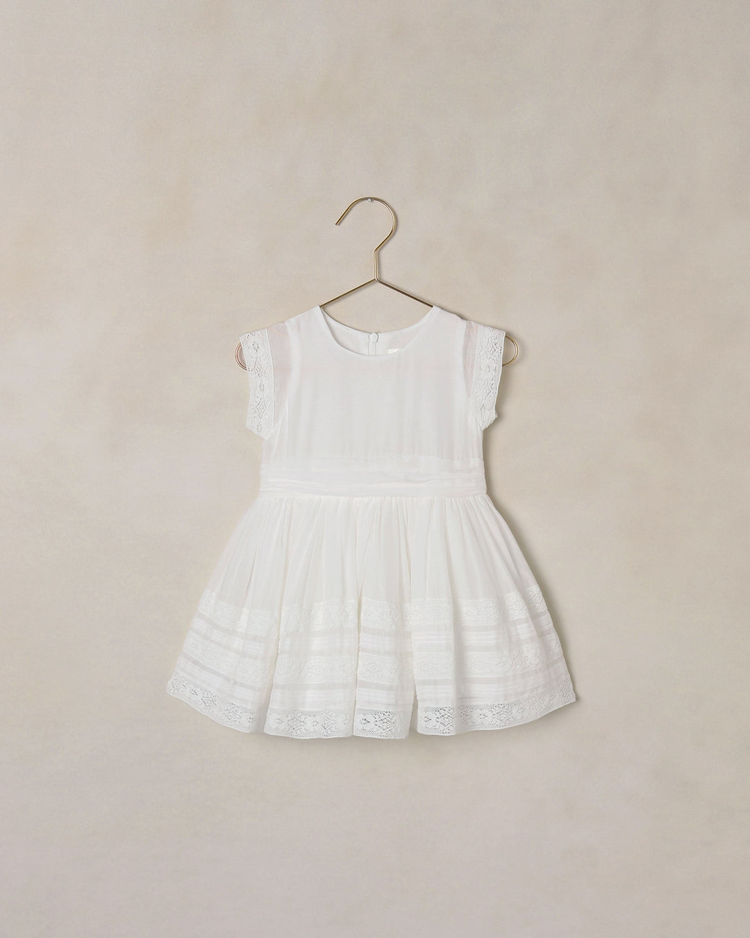 Vestido Dahlia para Bebé Niña - White