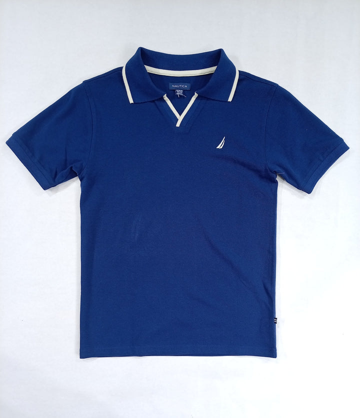 Nautica Polo Medieval Blue para Niño - frente