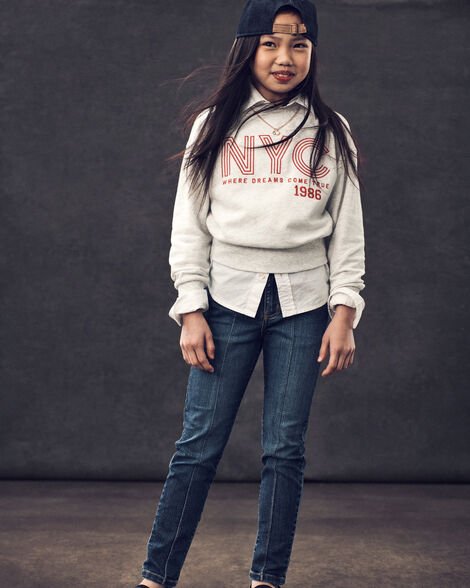 OSHKOSH NIÑA JEAN DENIM SKINNY BLUE