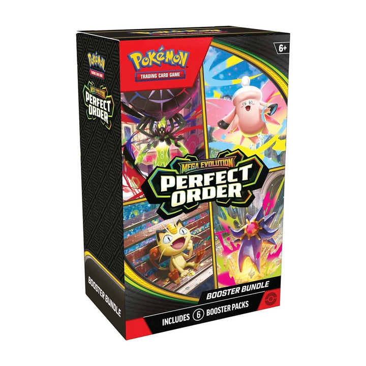POKEMON MEGA EVOLUTION PERFECT ORDER EXPANSION BOOSTER BUNDLE