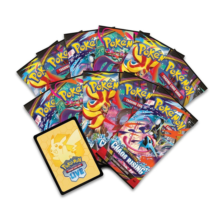 POKEMON MEGA EVOLUTION CHAOS RISING EXPANSION ELITE TRAINER BOX
