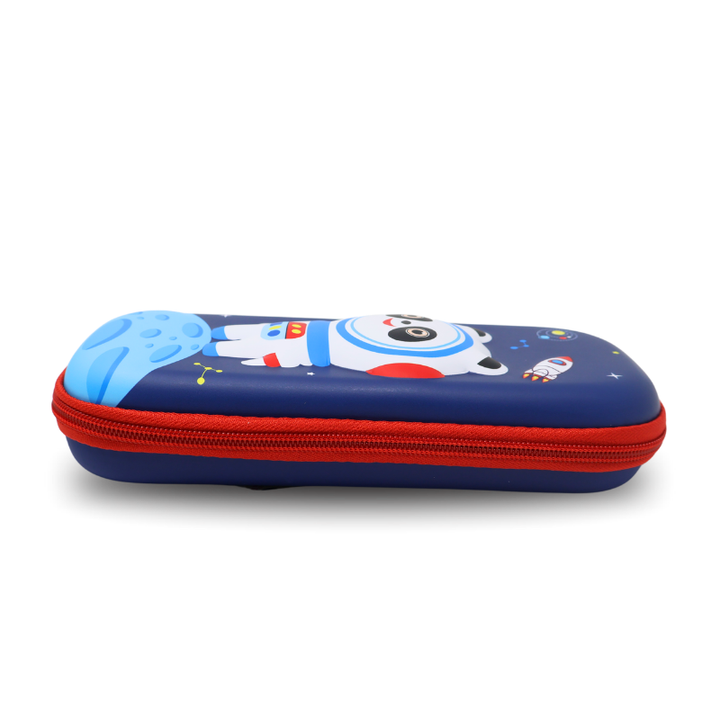 WOLFY CARTUCHERA PENCIL CASE PANDA BLUE
