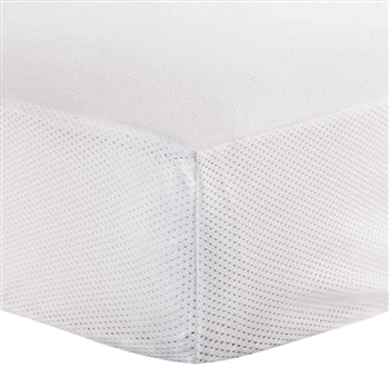 KUSHIES BABY FORRO DE CUNA IMPERNEABLE MATTRESS PROTECTOR WHITE