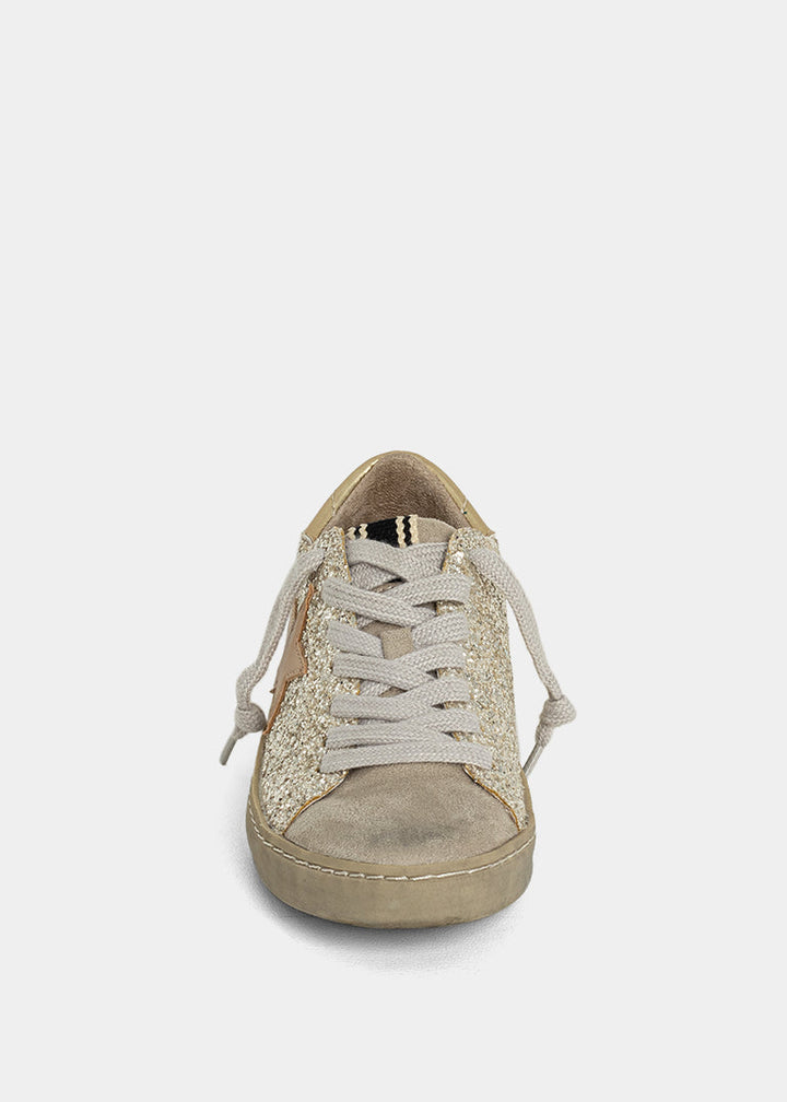 SHUSHOP NIÑA ZAPATILLA PAULA MINI STERLING GLITTER