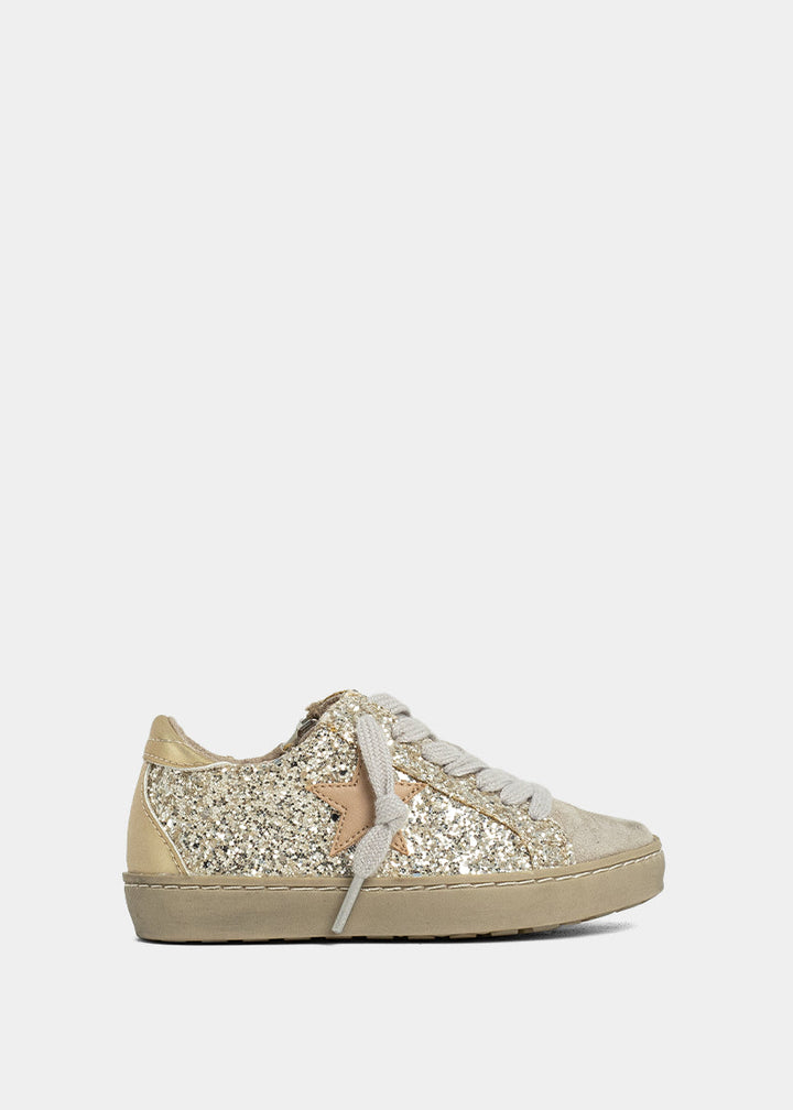 SHUSHOP NIÑA ZAPATILLA PAULA MINI STERLING GLITTER