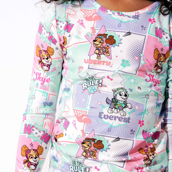 BELLABU BEAR NIÑA PIJAMA PAW PATROL COMIC PUPS BAMBOO